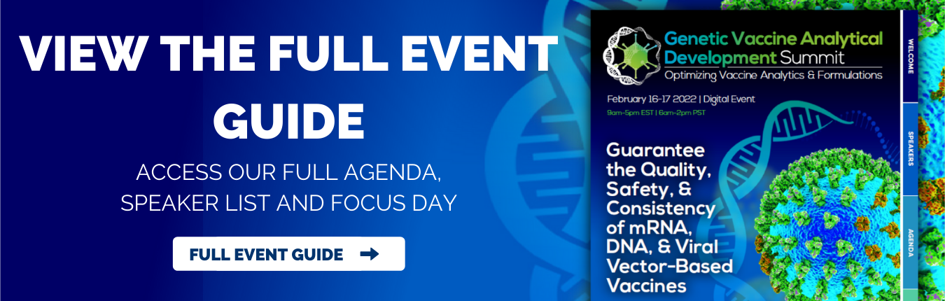Genetic Vaccine Full Event Guide Banner